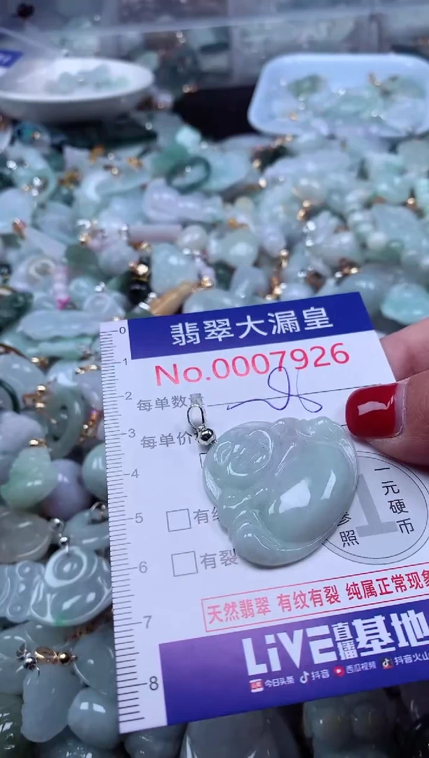 颈饰未镶嵌翡翠7926