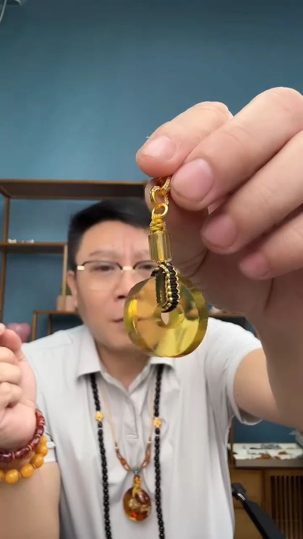 裸石琥珀未镶嵌微瑕介意勿拍91