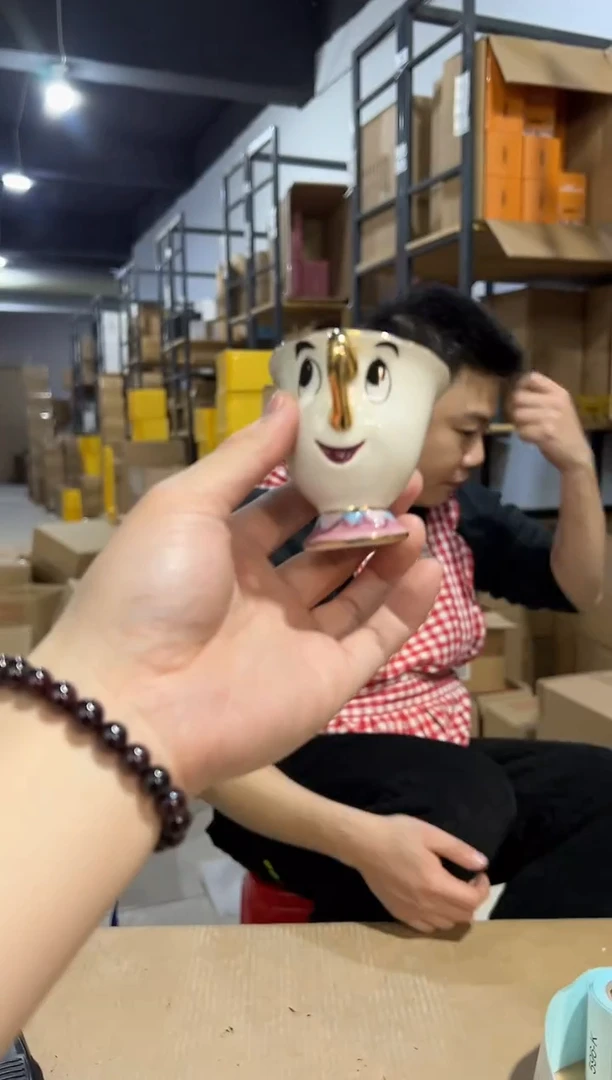 【闪购商品】杯陶瓷杯金边阿奇杯