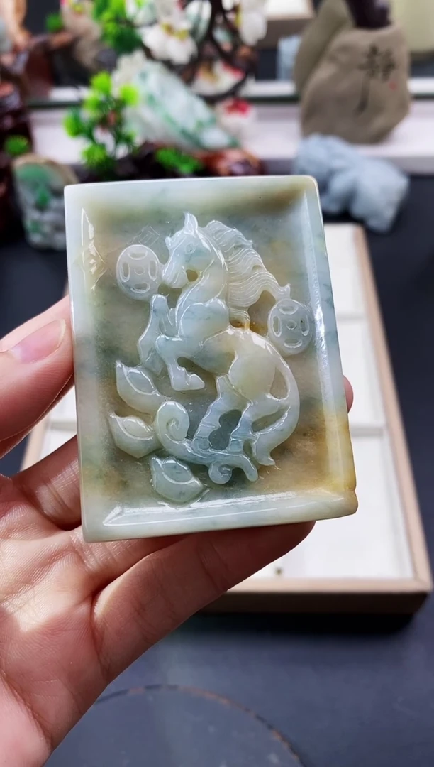 颈饰未镶嵌翡翠天然缅甸A货翡翠