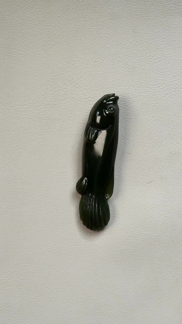 未镶嵌和田玉挂件君****6鱼