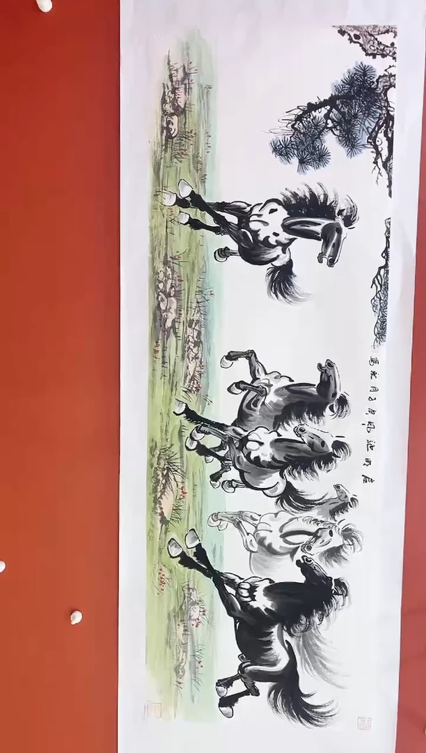 书法王月新国画作品