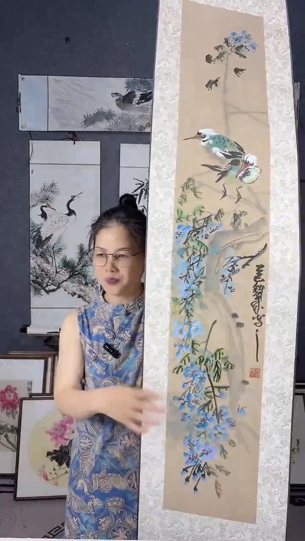 国画175*32吴铁成作品