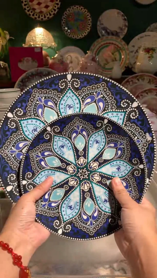 瓷片CC048陶瓷没有完美无瑕2件套