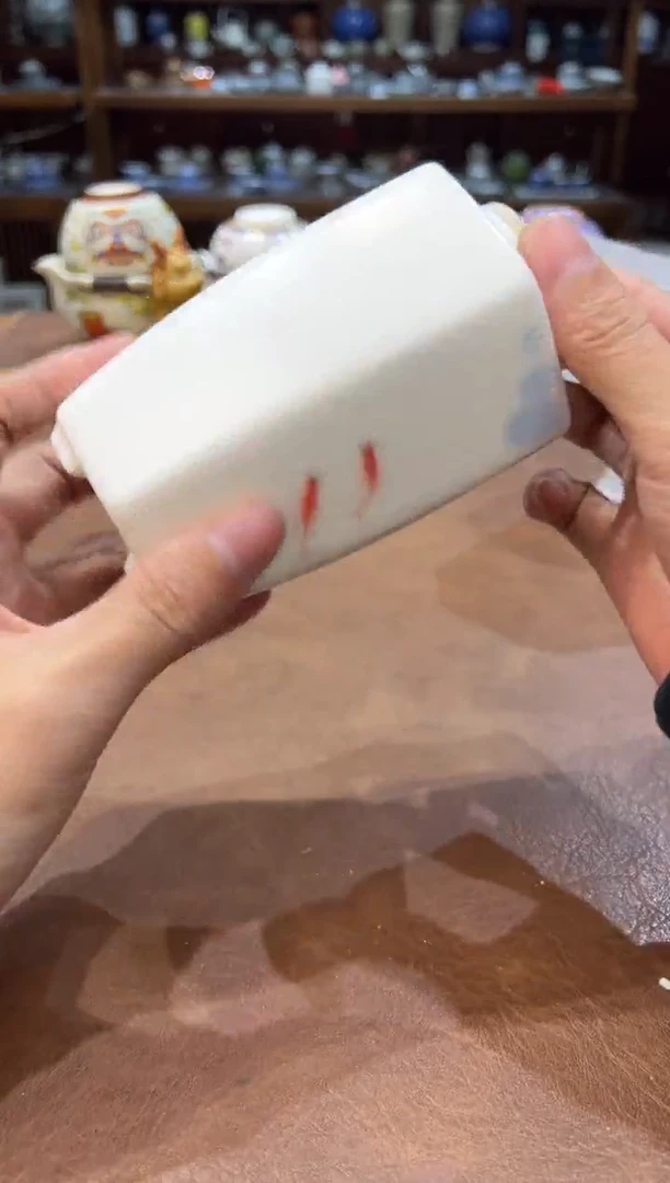 真的很便宜超好看会开片的旅行茶具