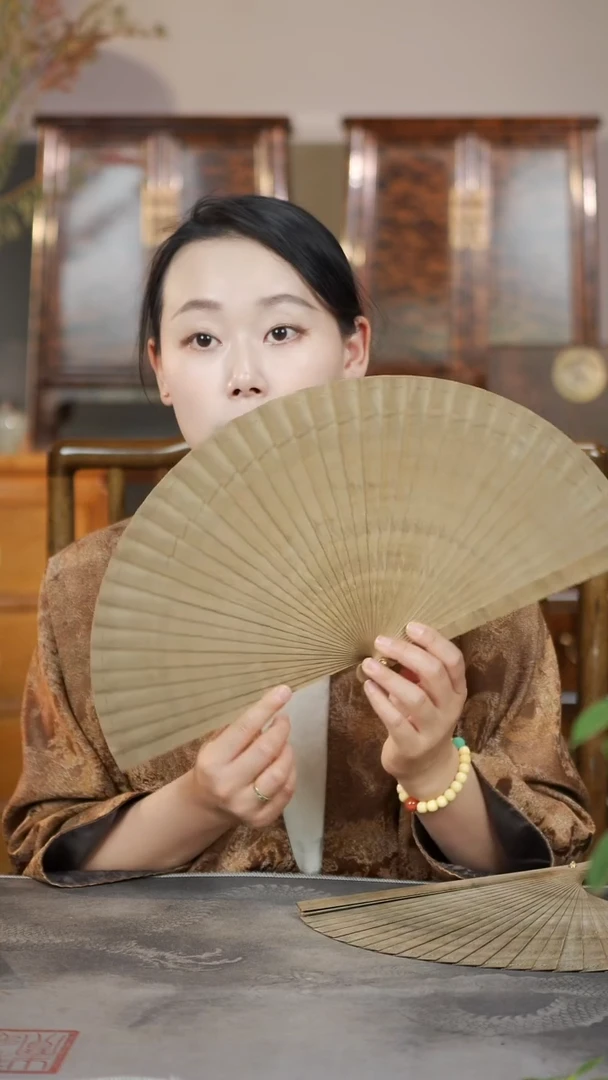 金丝楠满花精工原木苏扇458