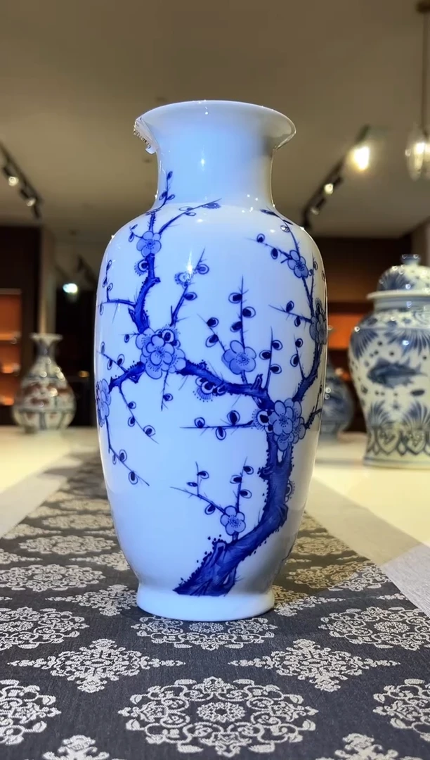 【闪购商品】其他景德镇陶瓷腊梅冬瓜瓶