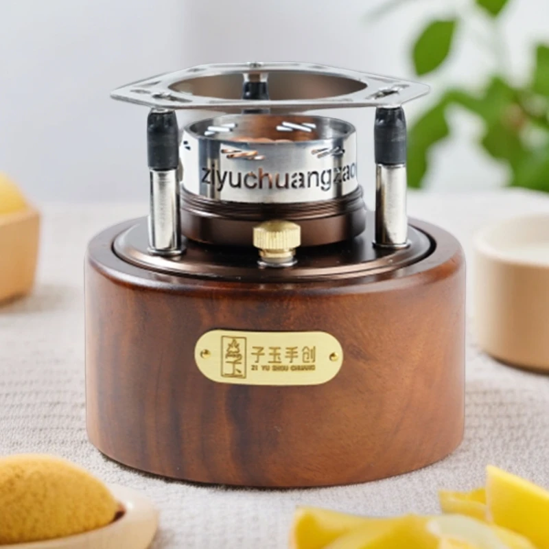 大容量罐体续航无忧自增压外烧水煮茶烧烤茶室露营户外装备