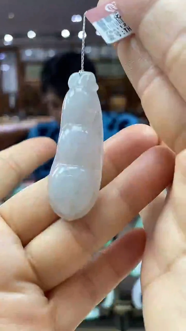 颈饰未镶嵌翡翠福豆