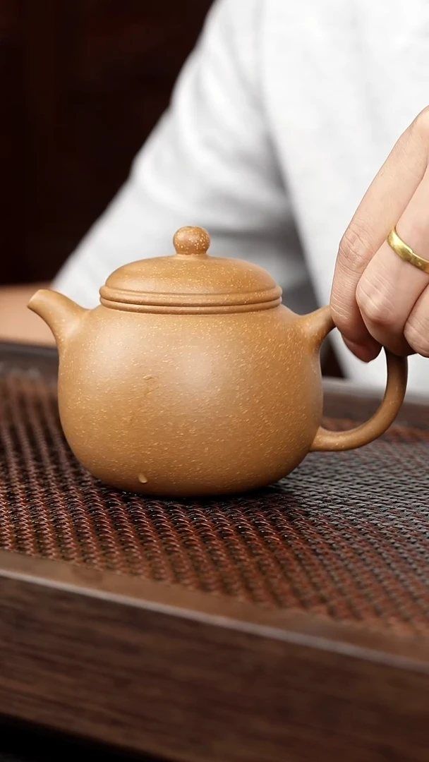 茶壶紫砂水沟绿匏尊