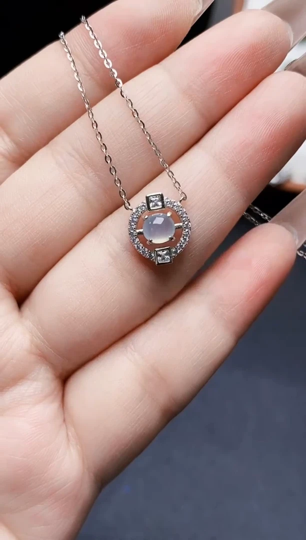 银S925镶嵌戒指翡翠1083