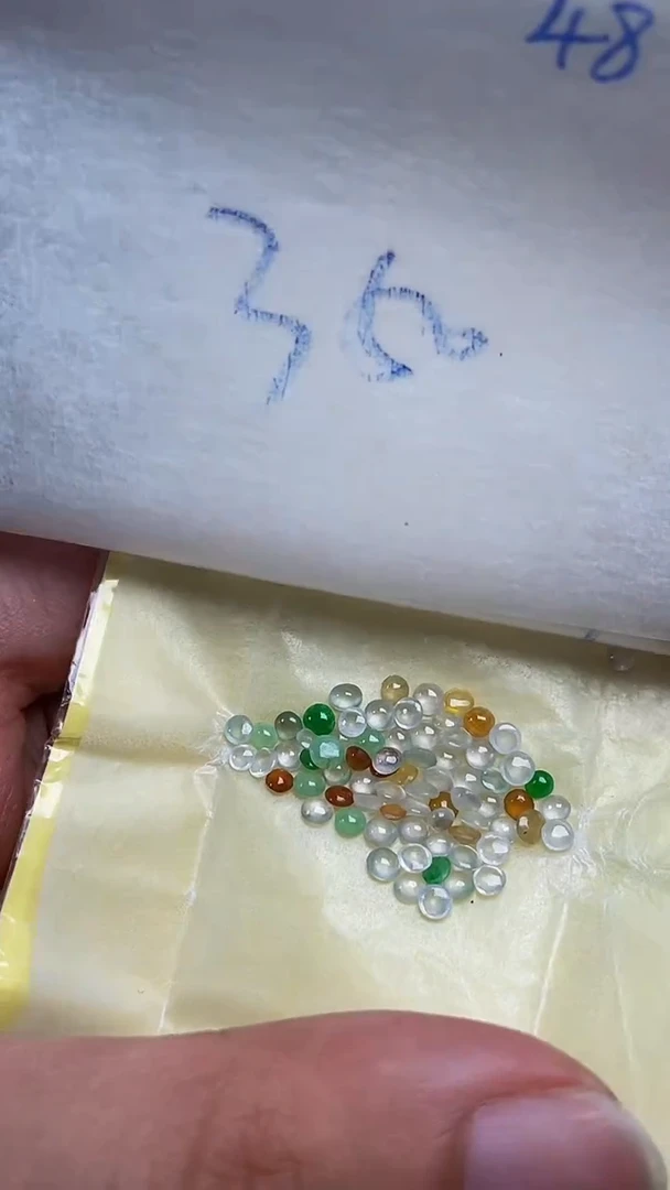 定制翡翠未镶嵌天然缅甸翡翠A货48
