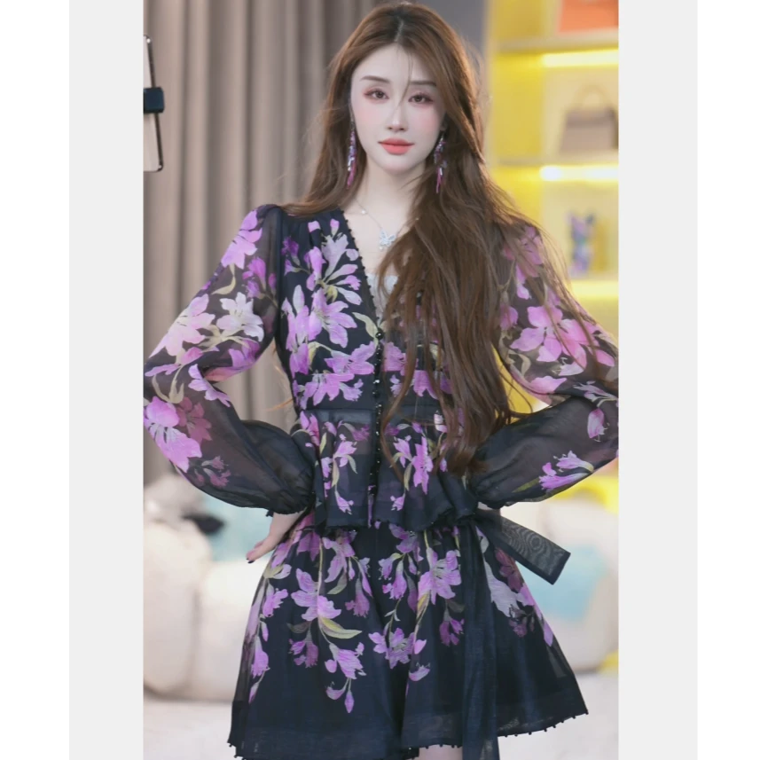 【老板娘衣橱】2025款时尚女士春夏季百搭桑蚕丝衬衫上衣 250206