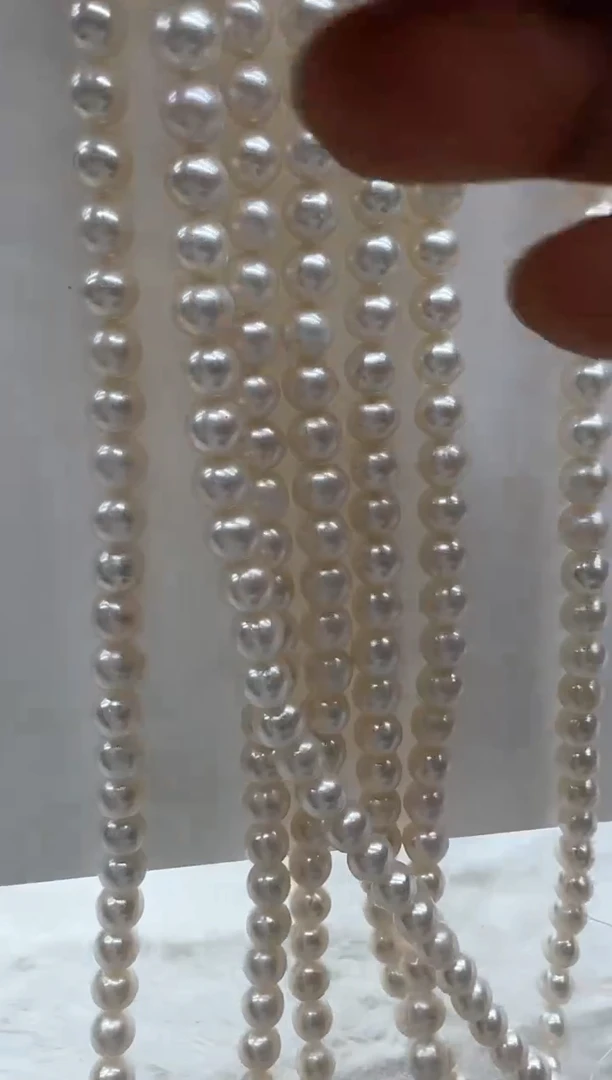 【闪购商品】淡水珍珠颈饰银S925镶嵌多样性发其一