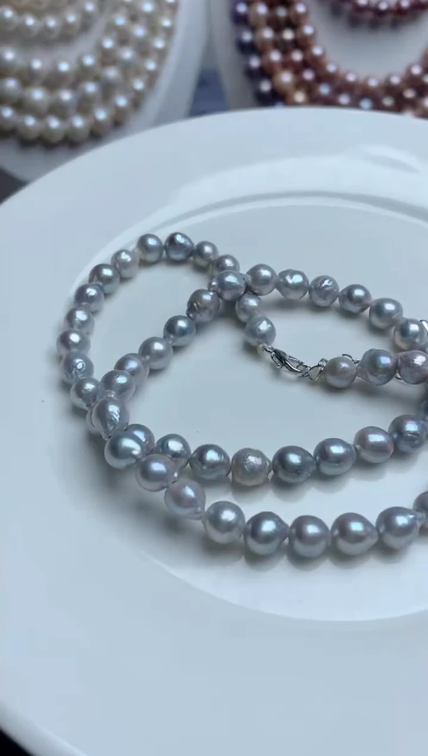 淡水珍珠未镶嵌颈饰2132