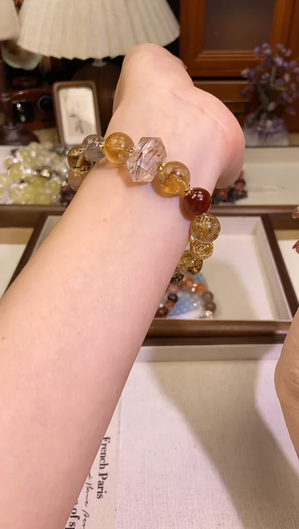 【闪购商品】水晶手链未镶嵌480手串