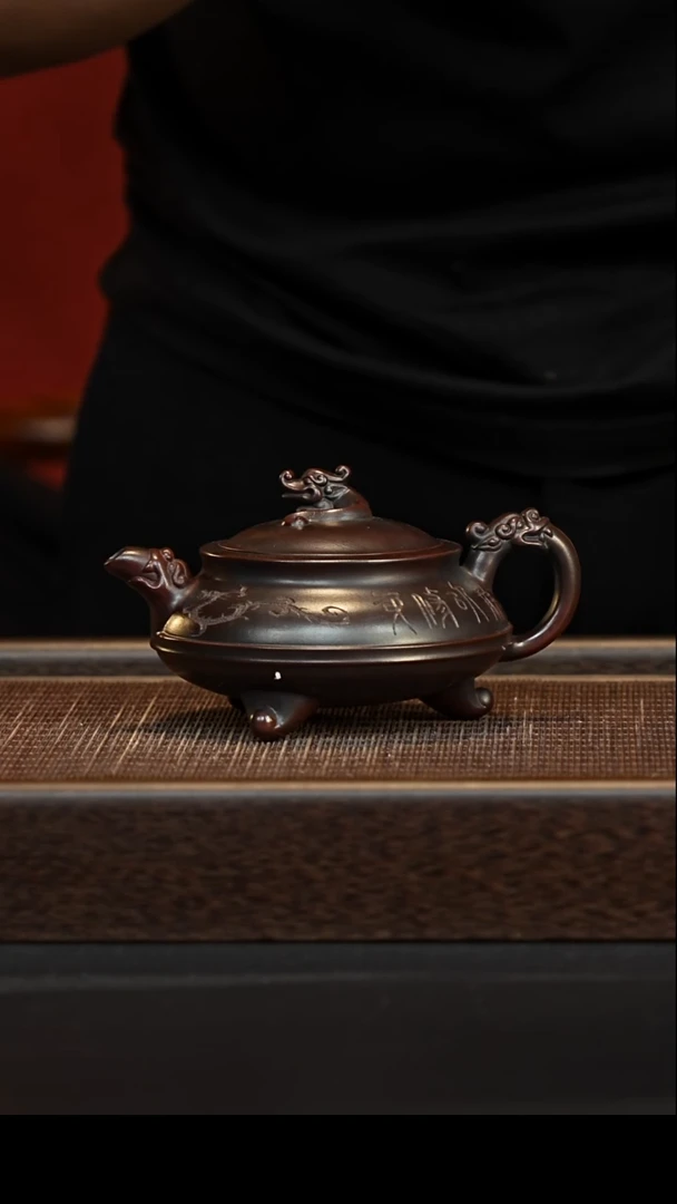 茶壶紫砂宜兴紫砂壶h50257