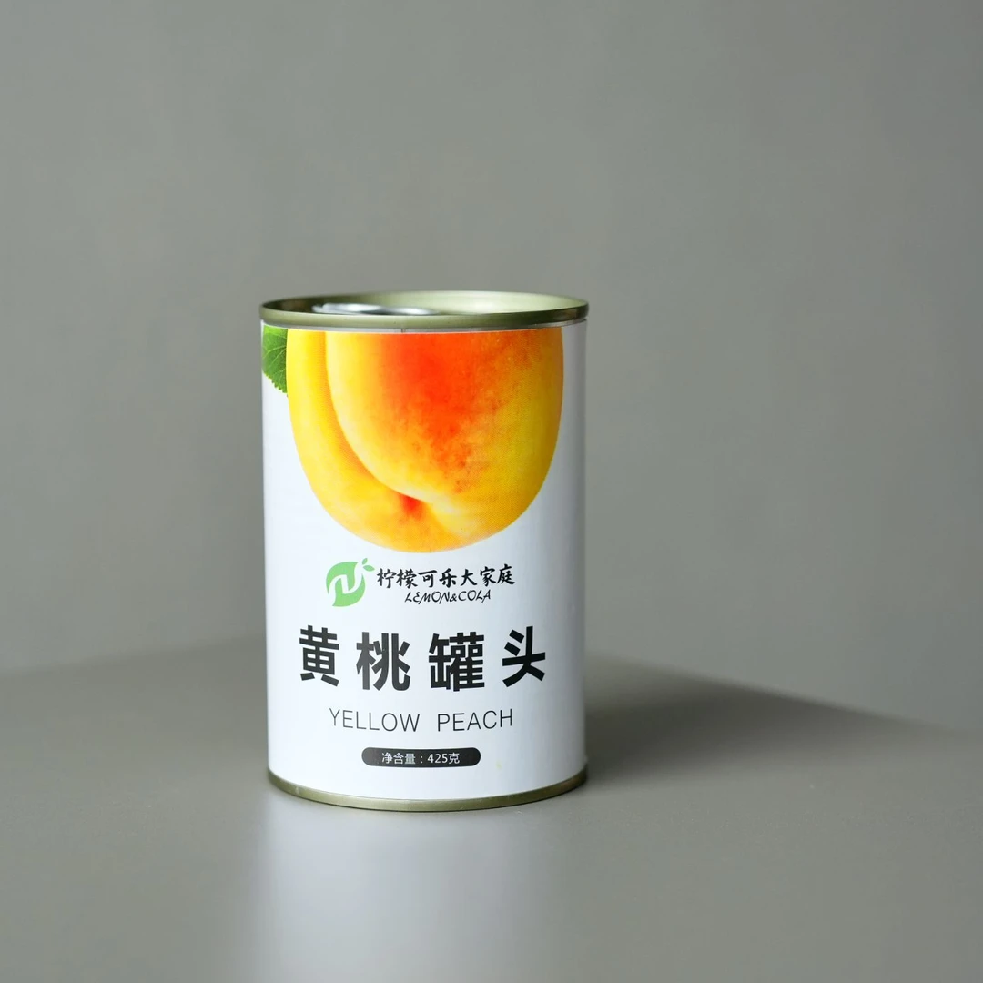 FL  黄桃罐头 精选新鲜黄桃 肉质细腻肥厚 425克