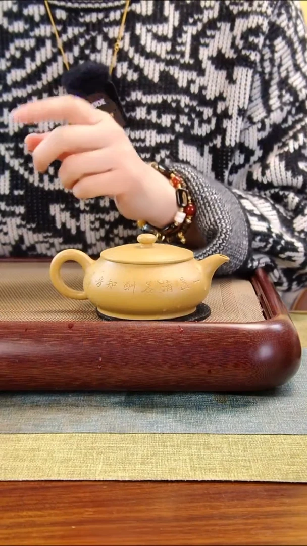 茶壶紫砂徐记福康 原矿紫砂 12