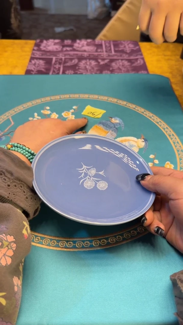 瓷片进*瓷器瑕疵瓷瓷垫瓷150四件