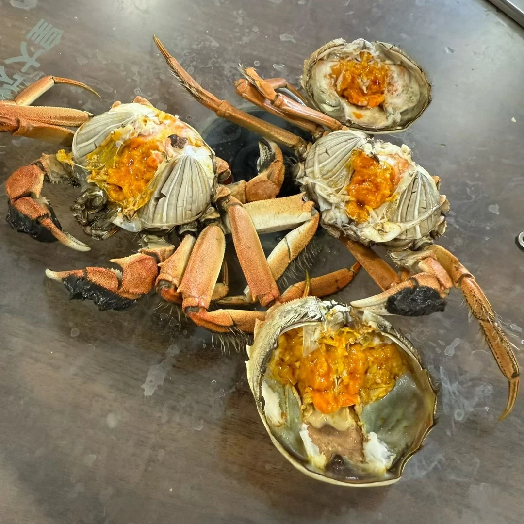 【活蟹】盘锦河蟹母蟹0.9-1.2两（25-33只3斤装）顺丰包邮 盘锦稻田蟹