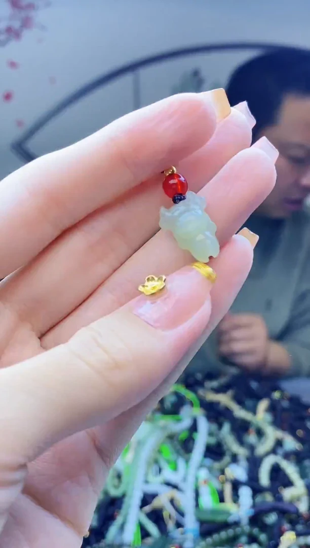 颈饰未镶嵌和田玉多样性发拍一发一