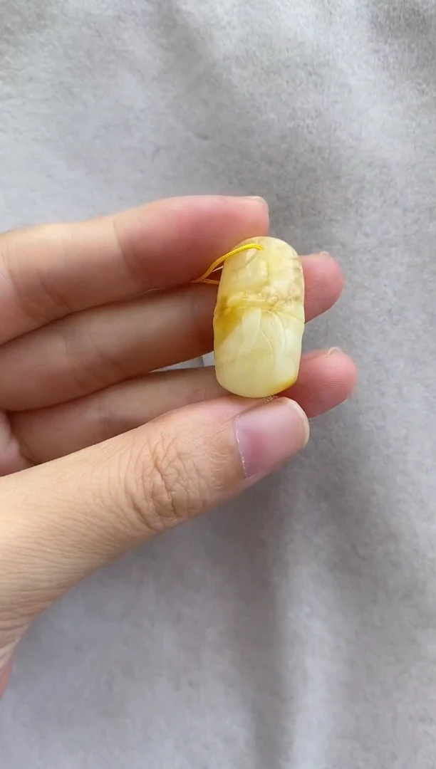 裸石琥珀未镶嵌10925147-手机坠