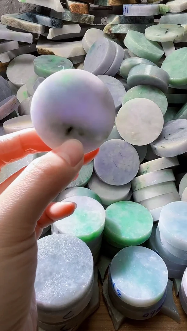 裸石翡翠天然翡翠A货玉 南 102