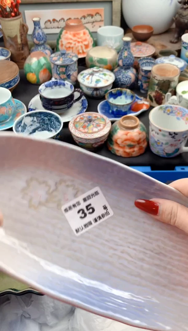 【闪购商品】瓷片35号九姑娘工艺品瓷器