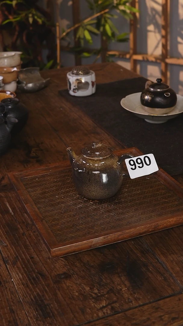 酱色小茶壶..990