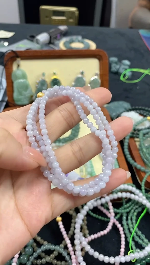 项链未镶嵌翡翠天然翡翠【婉婉主播】