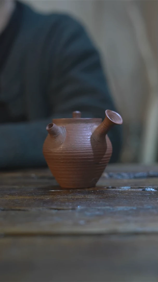 诧寂美学手作横手急须 执壶 150CC