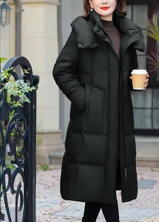 D121 泡芙羽绒服黑色(XL衣长104左右)