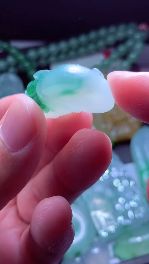 未镶嵌定制翡翠萍*#翡翠毛货定制