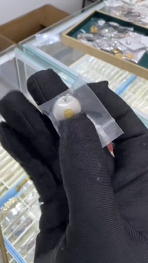 珐琅坠链均足银胖福吊坠