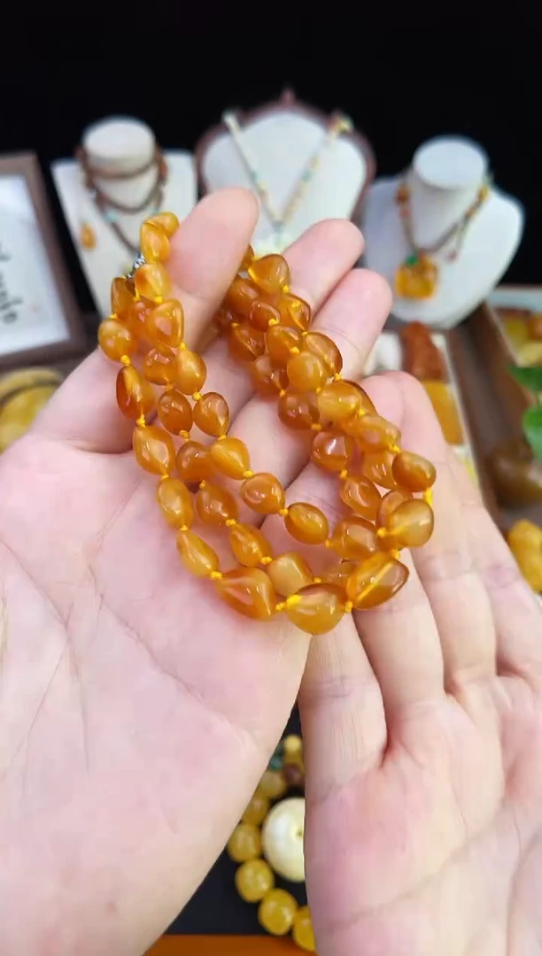 琥珀未镶嵌珠宝奇石柒月