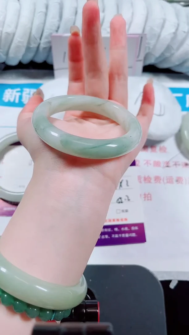 未镶嵌手镯石英质玉112-55/56