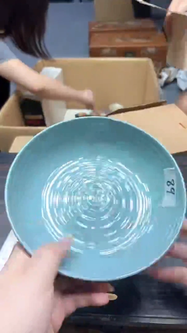 回流瓷器摆件老破旧89