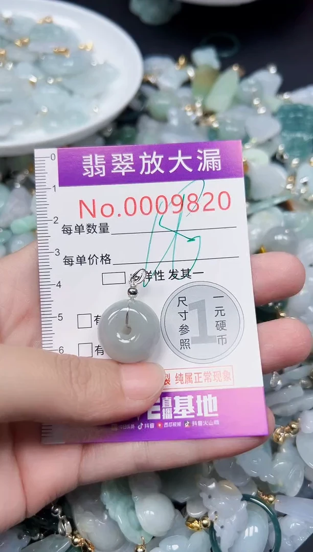 颈饰未镶嵌翡翠9820