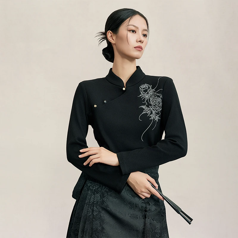 星河汉歌（芳华瑞）马面裙套装2025夏季新款新中式国风明制长袖上衣