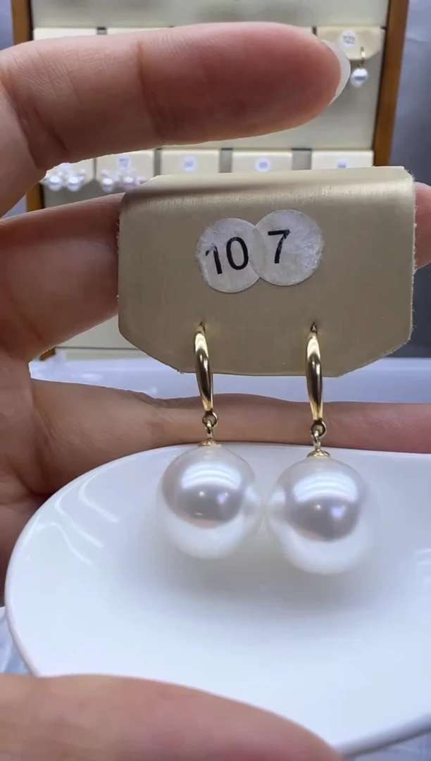 未镶嵌耳饰淡水珍珠107