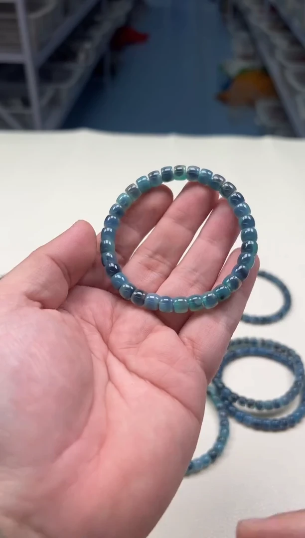 未镶嵌手串玛瑙/玉髓糖心单圈手串6332