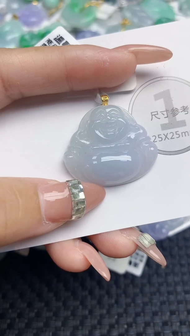 颈饰未镶嵌翡翠天然缅甸A货翡翠百元以上9元证书费自理