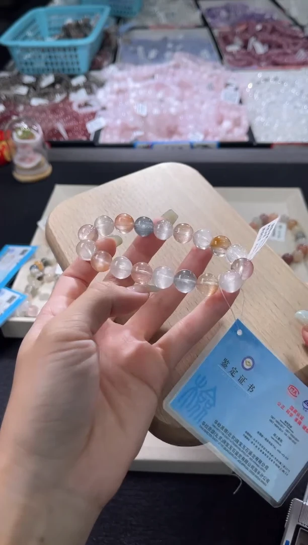 未镶嵌手链水晶349号多样性发一V  11 +