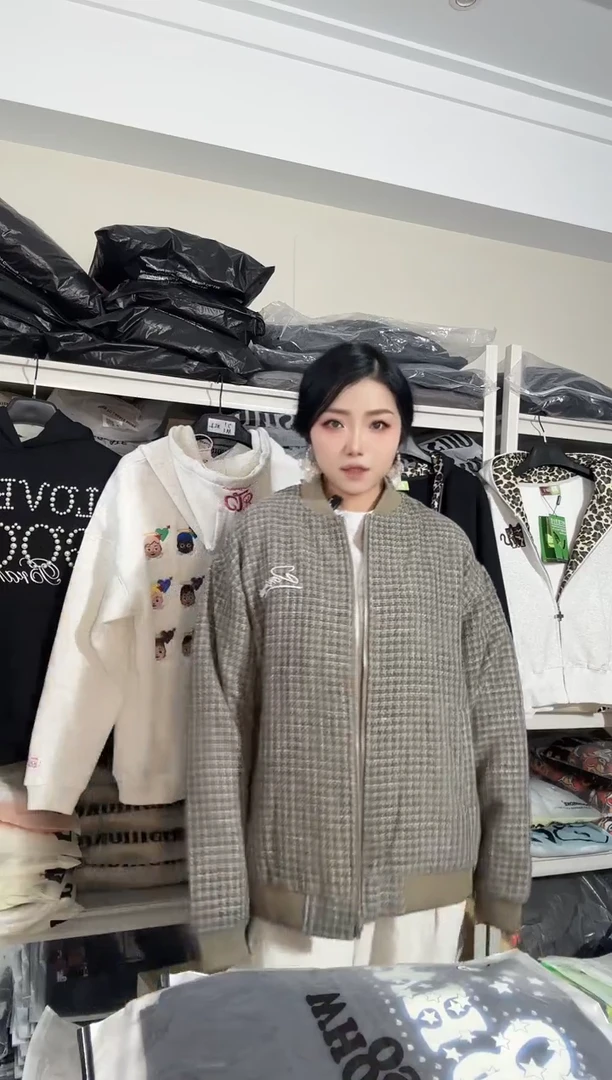 DSM小香风夹克咖色