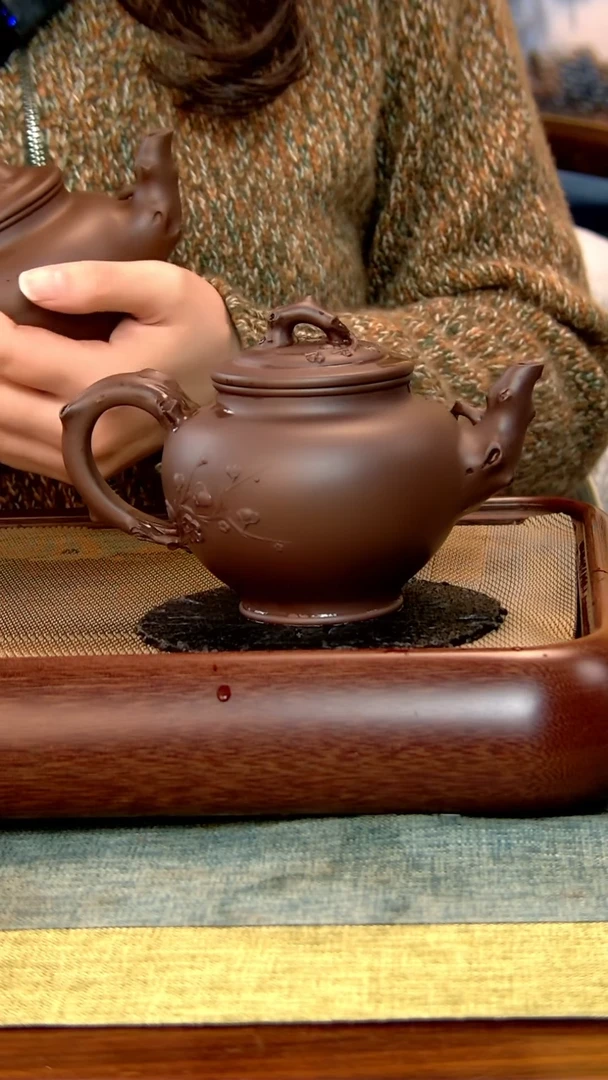 【闪购商品】紫砂茶壶9徐记福康 百年紫砂