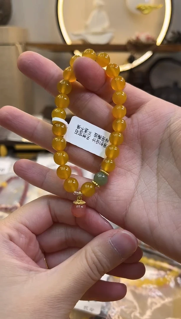 合金手链玛瑙/玉髓货号 1388
