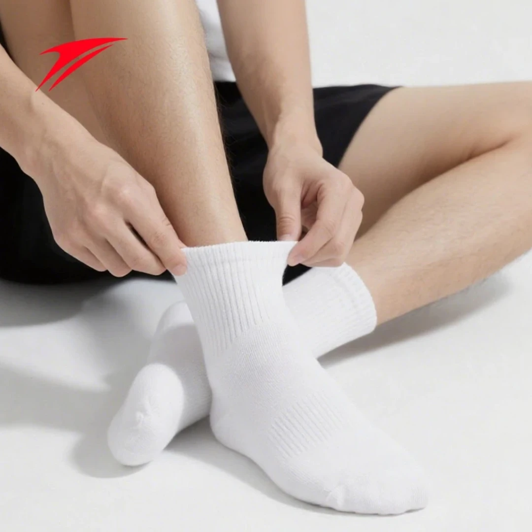 金莱克运动休闲男女抗菌缓震透气按摩底四季瑜伽棉袜