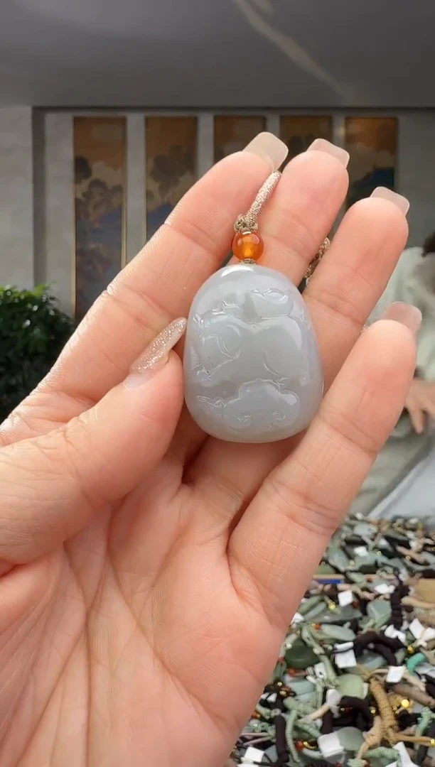 颈饰未镶嵌和田玉拍一发一多样性发货