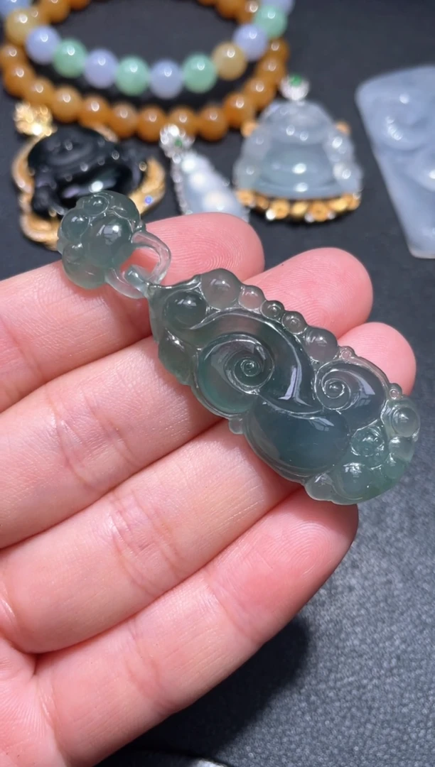 颈饰未镶嵌翡翠7
